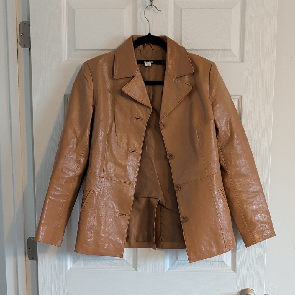 Tan Leather Jacket